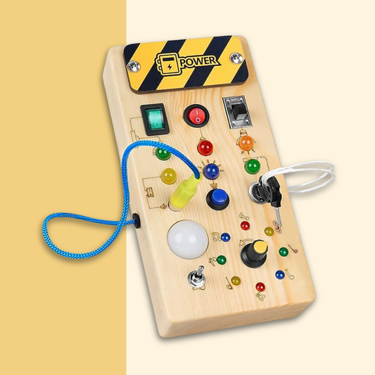 Montessori Wooden Switch Board